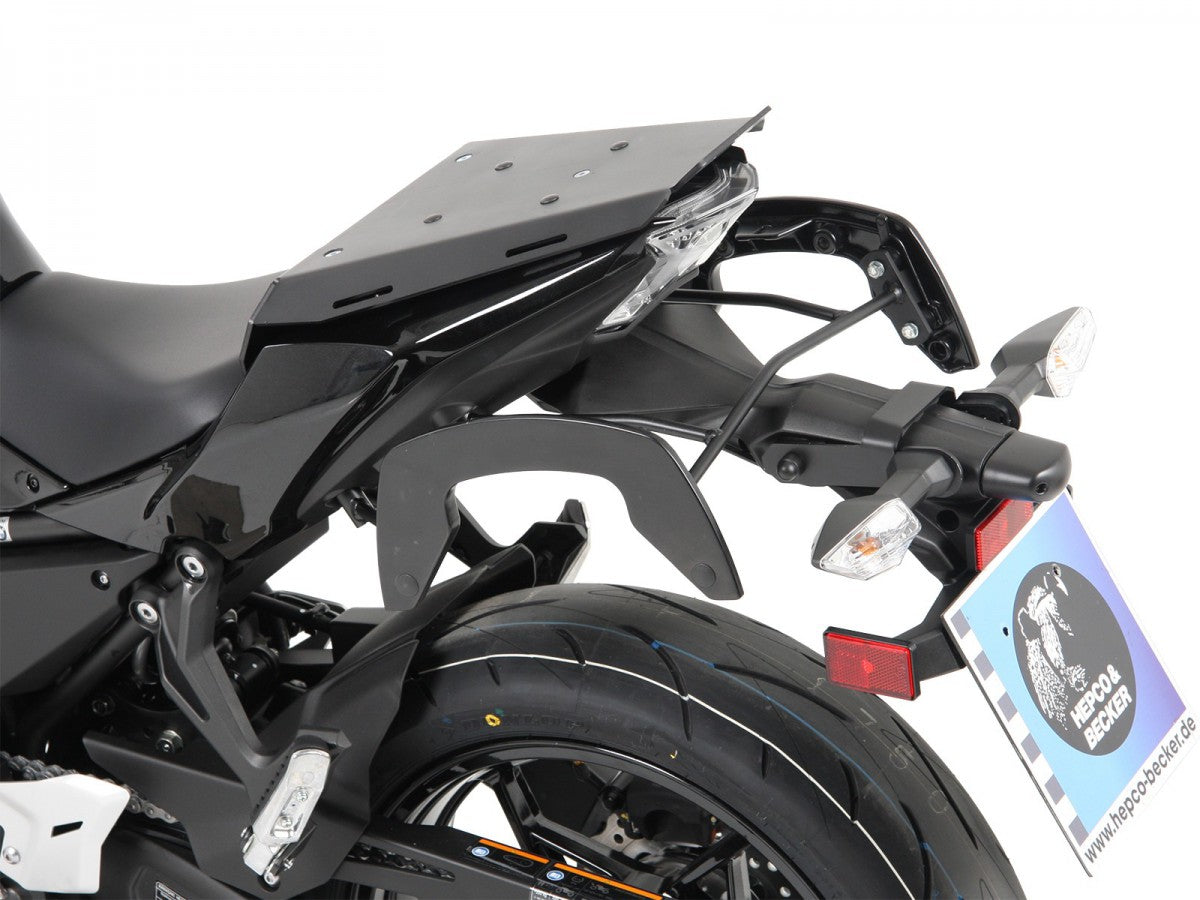 Z650/Z650 Ninja 17- H&B Sportrack Sort