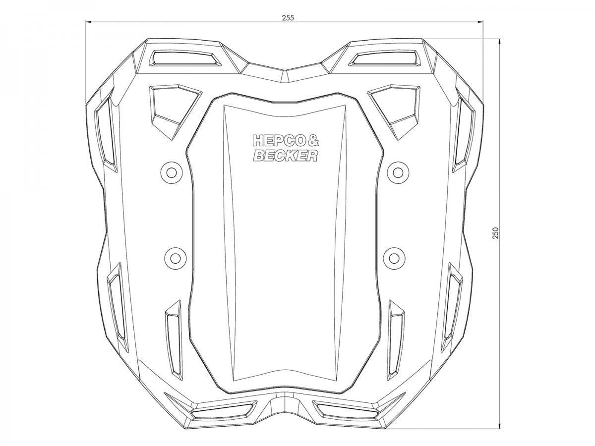 Hepco & Becker Yamaha XSR 700 16- Smartrack Anthracite