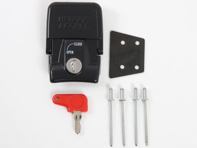 Hepco & Becker Fixing Lock for Xplorer, std og sidekofferter nr 144