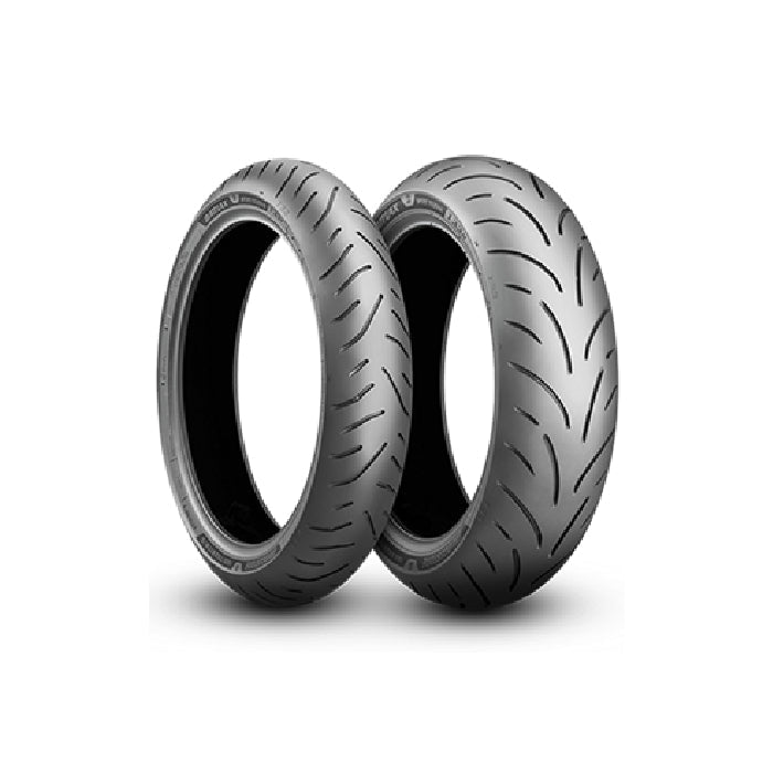 Dekksett, 120/70-17 + 190/55-17, Bridgestone. T33