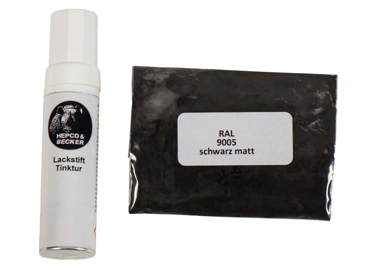 Hepco & Becker Paint repair set black matt