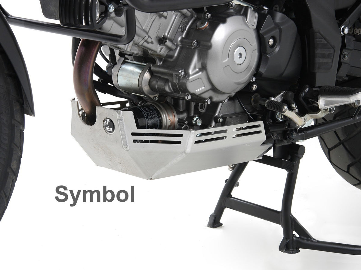 Hepco & Becker Suzuki V-Strom 650 abs/xt 17- Alu plate Beskyttelse under motor