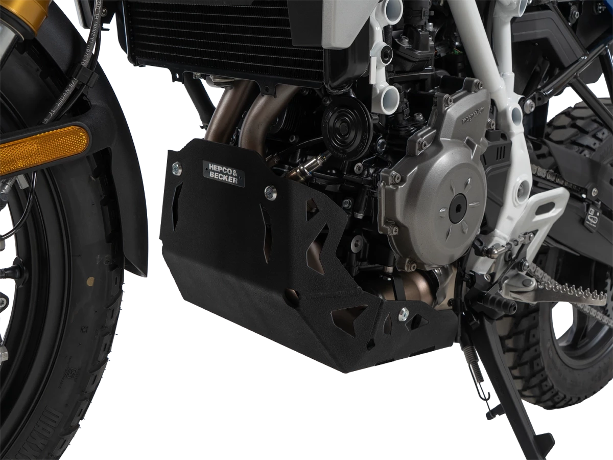 Hepco & Becker BMW F 450 GS 26- Alu plate Beskyttelse under motor Sort
