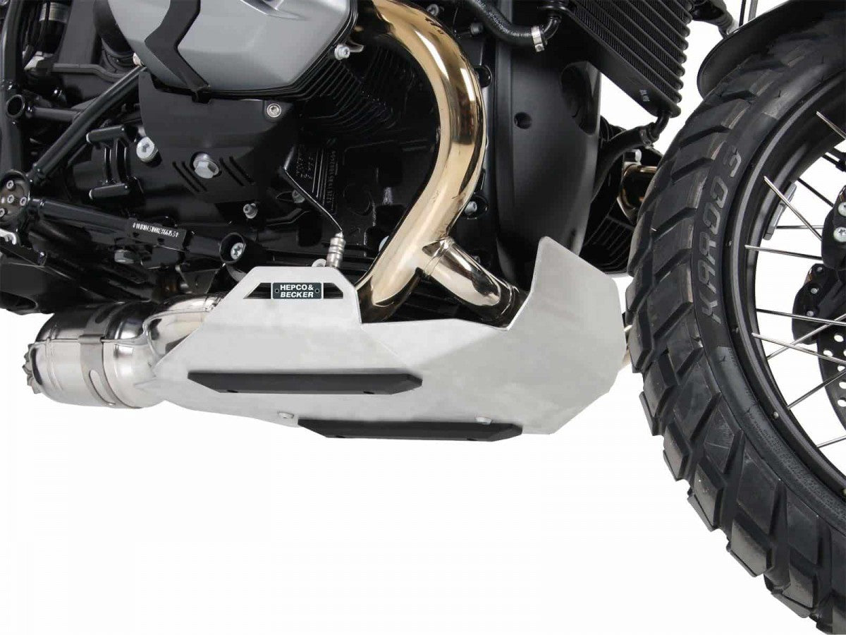 Hepco & Becker BMW R ninet 14- Alu plate Beskyttelse under motor