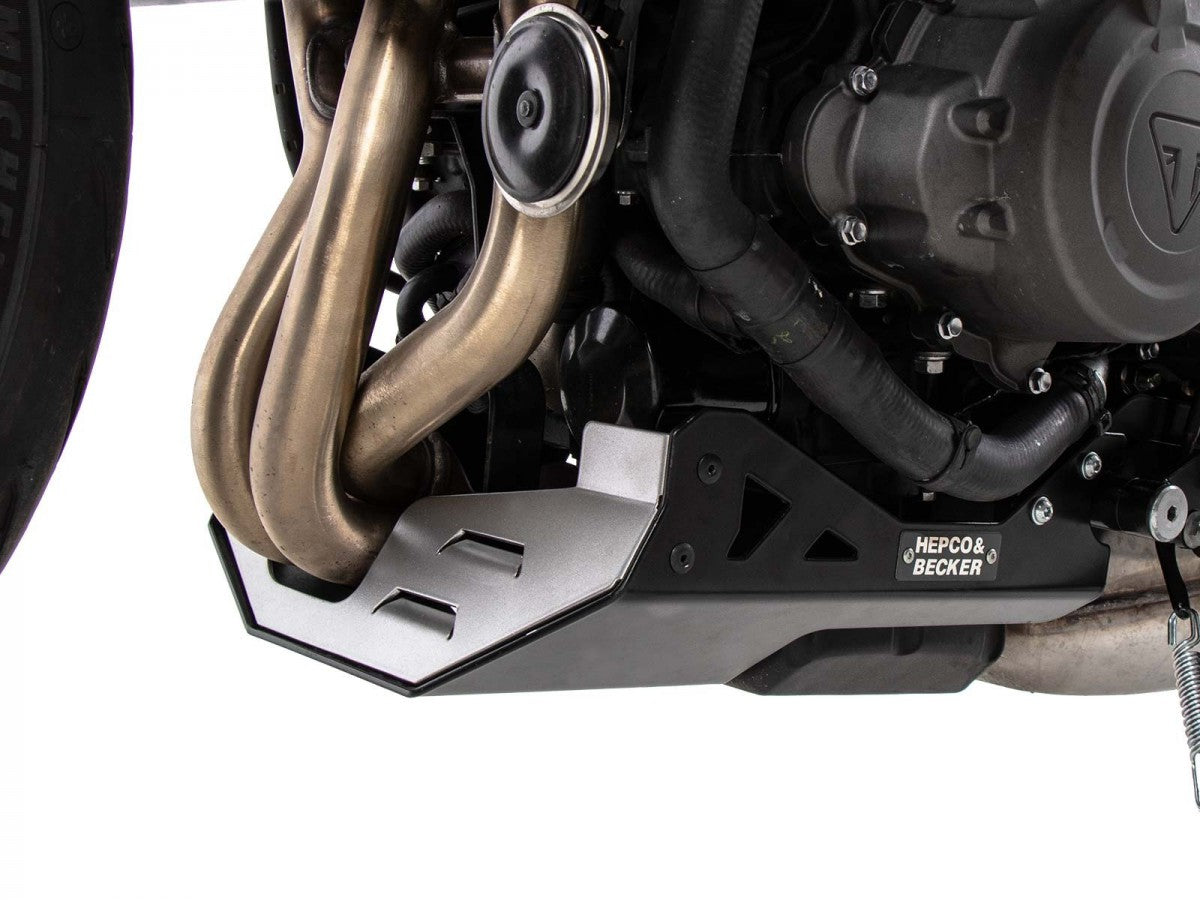 Triumph Trident 660 21-24 Belly Pan H&B Sort/Sølv