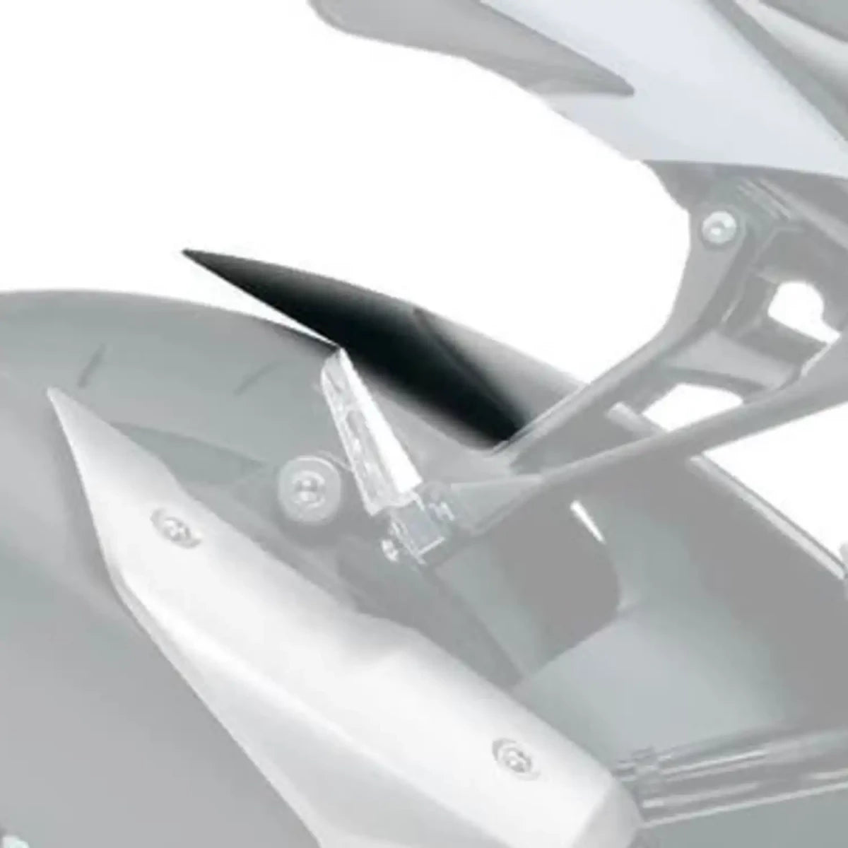 R&G Hugger Extension, Matte Black, Suzuki GSR 750 11-16