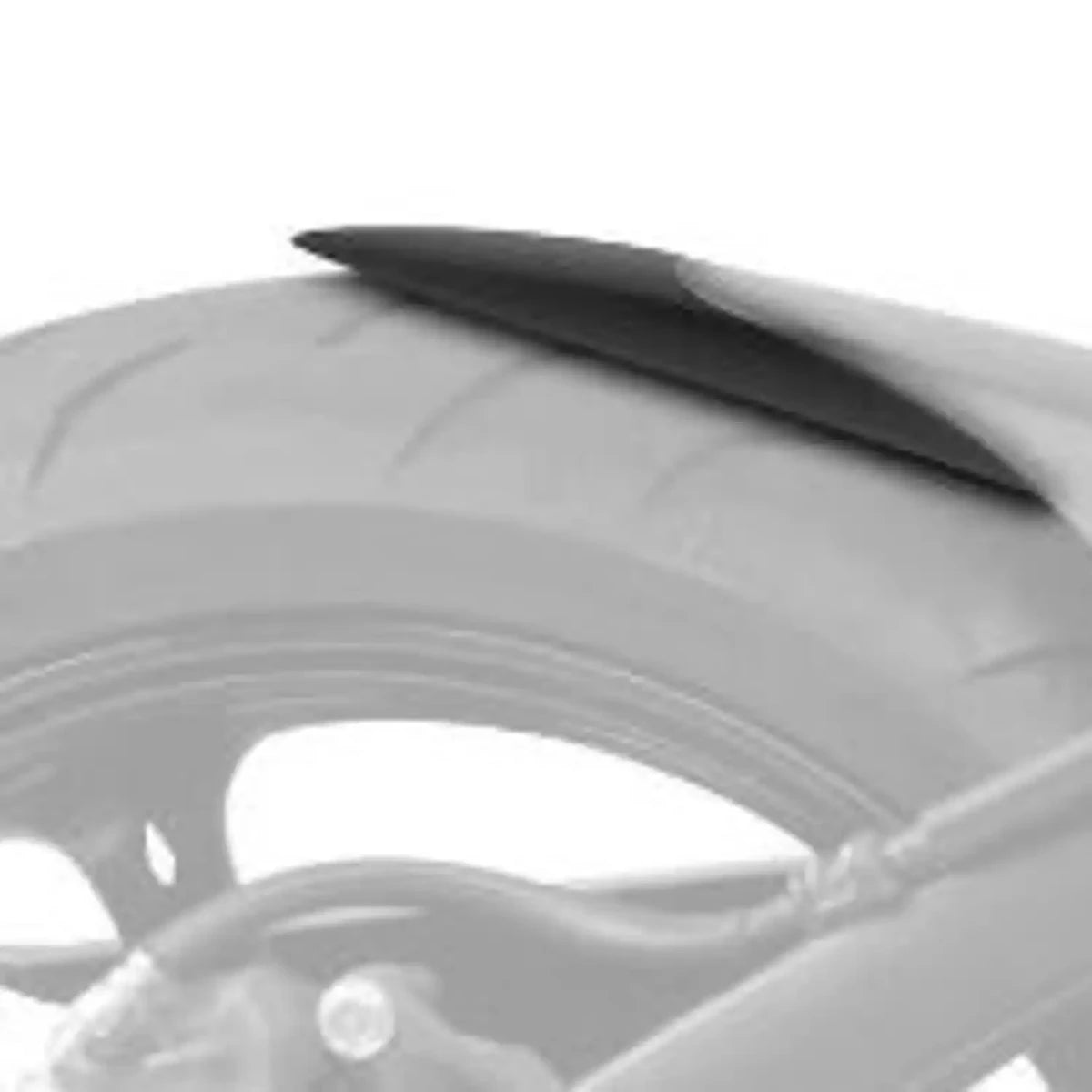 R&G Hugger Extension, Matte Black, Suzuki gsx-r 600/750 06-07