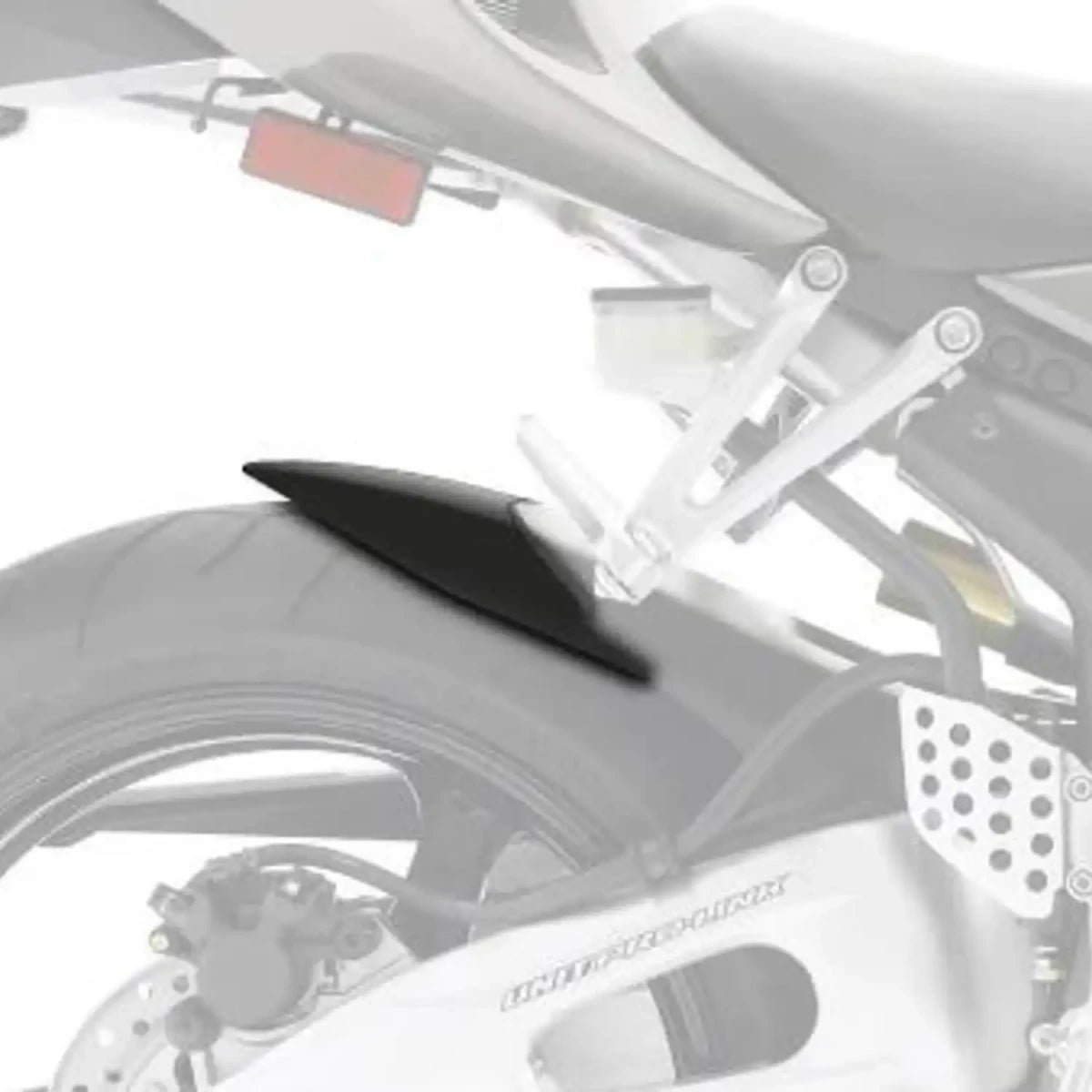 R&G Hugger Extension, Matte Black, Honda CBR 1000RR 04-07