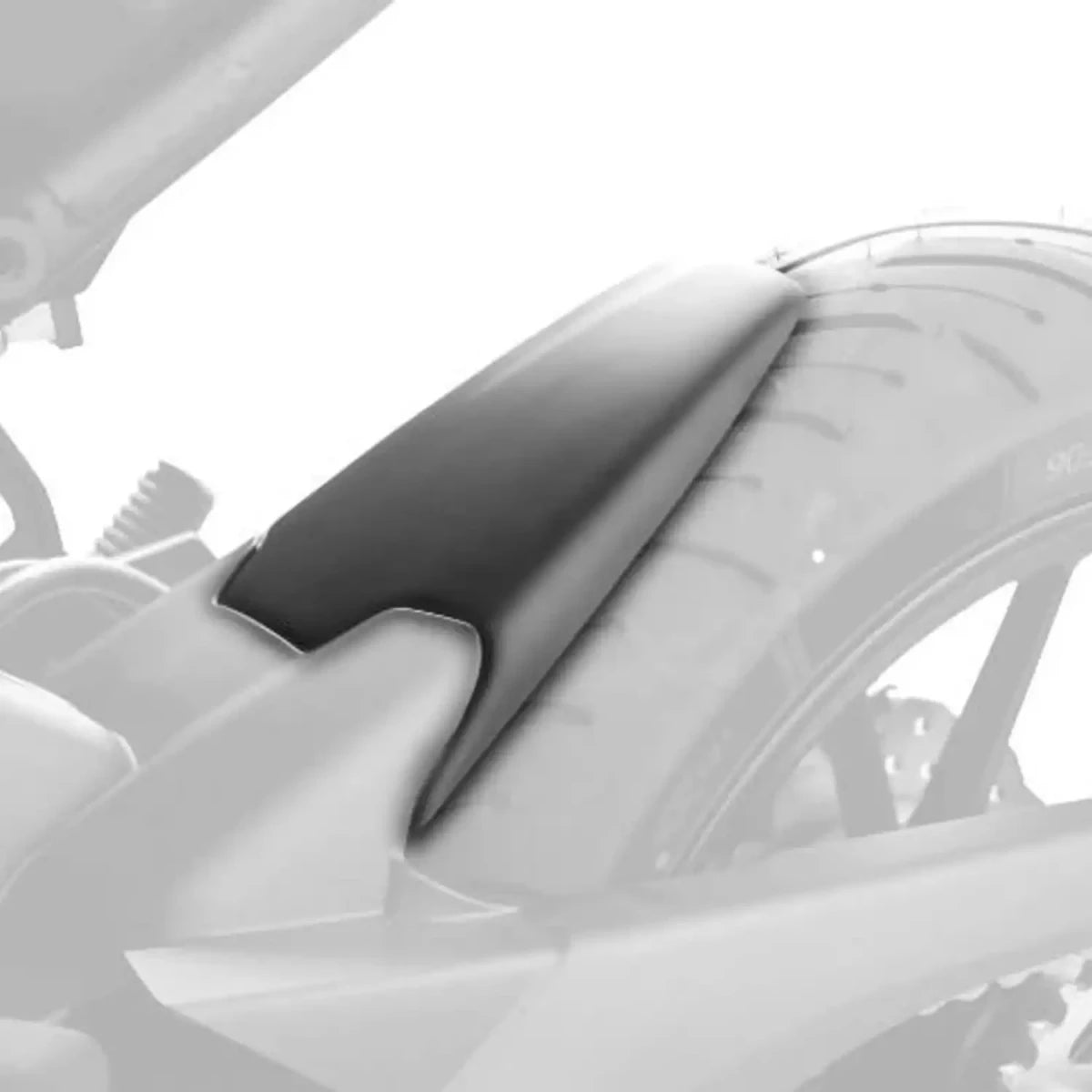 R&G Hugger Extension, Matte Black, Yamaha MT-07 13-17, XSR700 16-