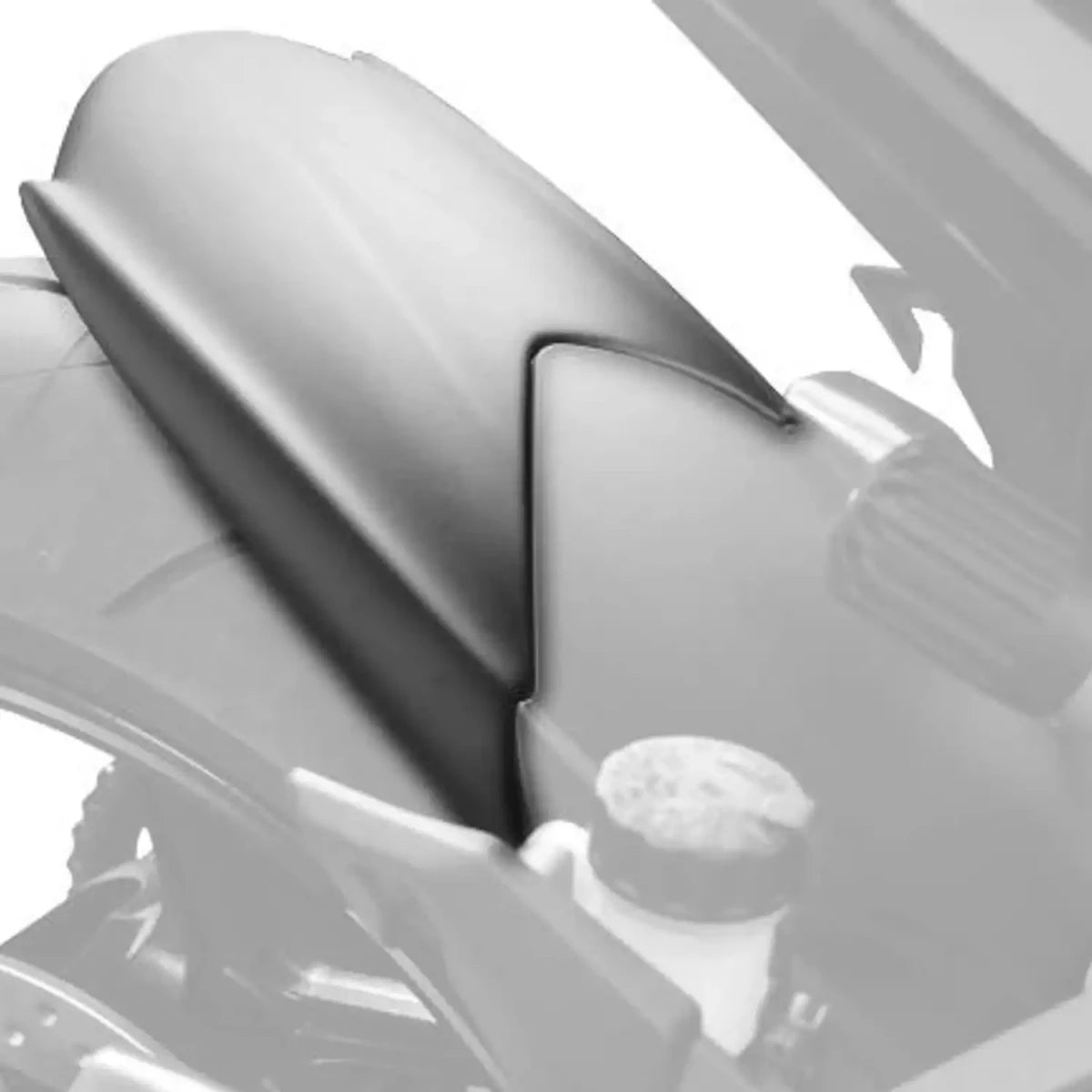 R&G Hugger Extension, Matte Black, Kawasaki Z 1000 (SX) 10-16