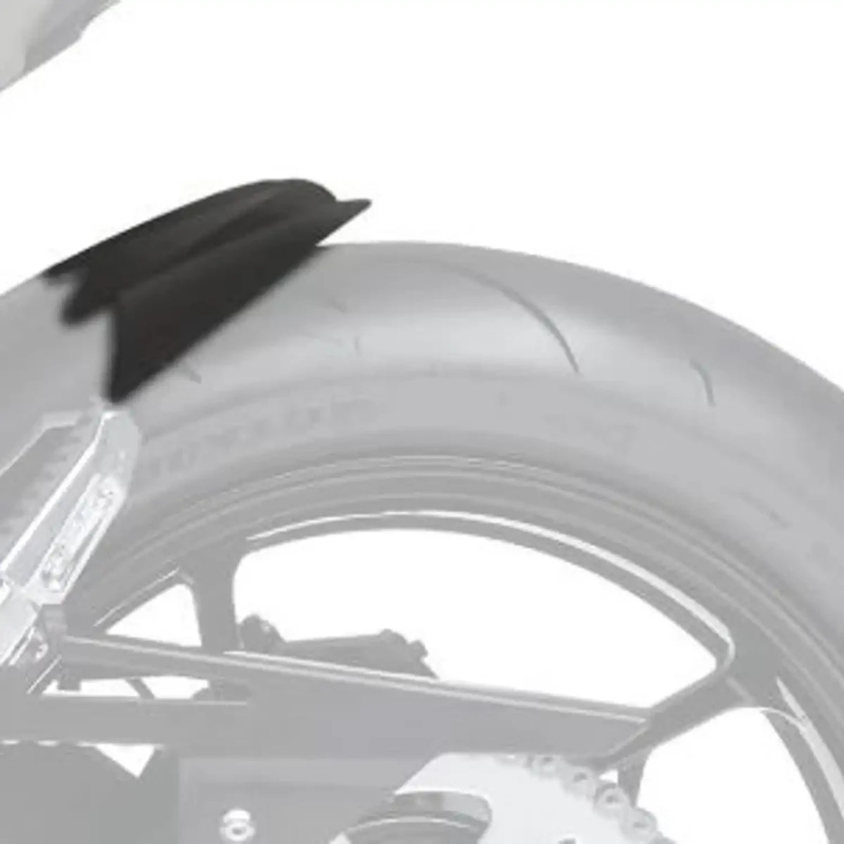 R&G Hugger Extension, Matte Black, Kawasaki Ninja/Z/RS 650 17-