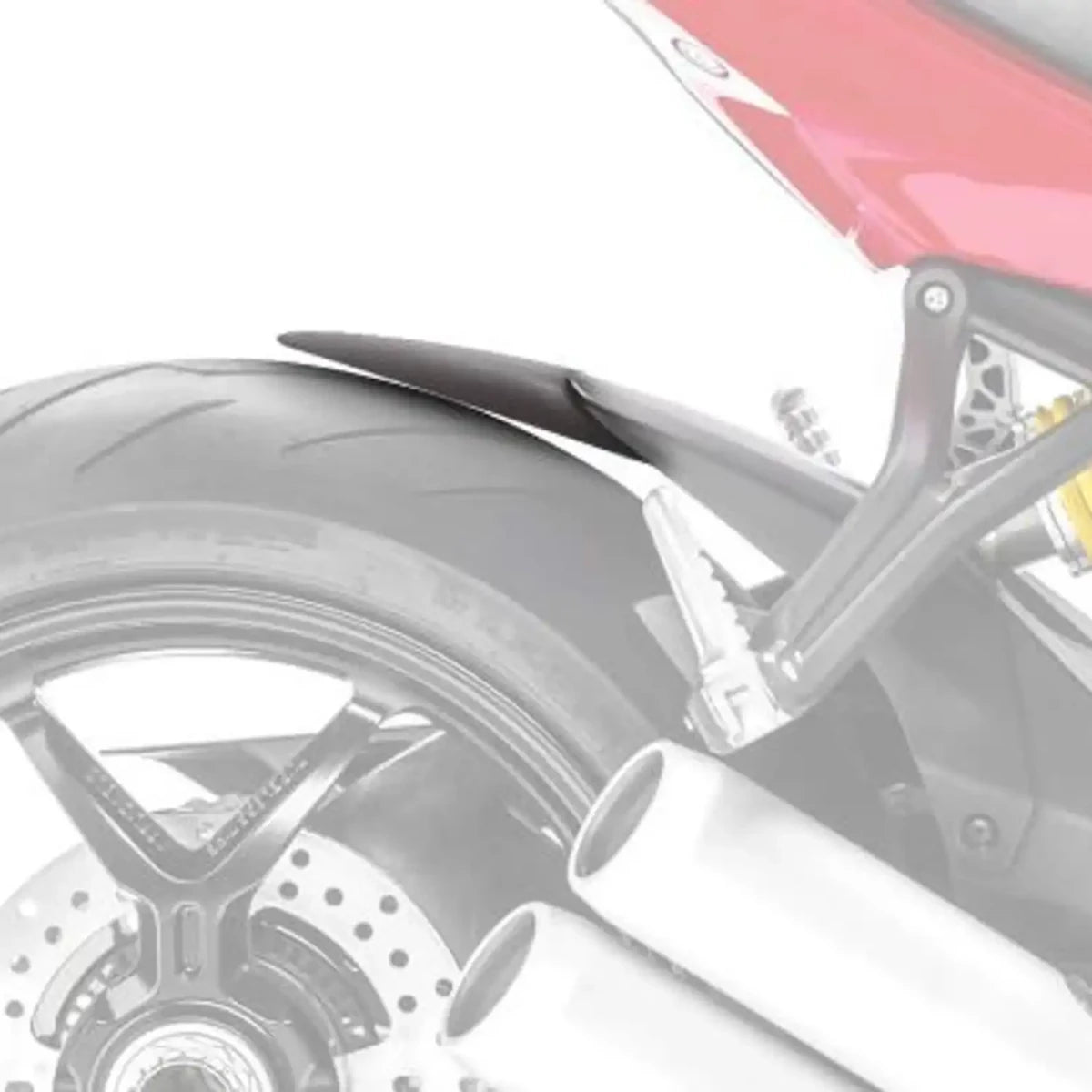 R&G Hugger Extension, Matte Black, Ducati Monster 1200/Supersport 937/950