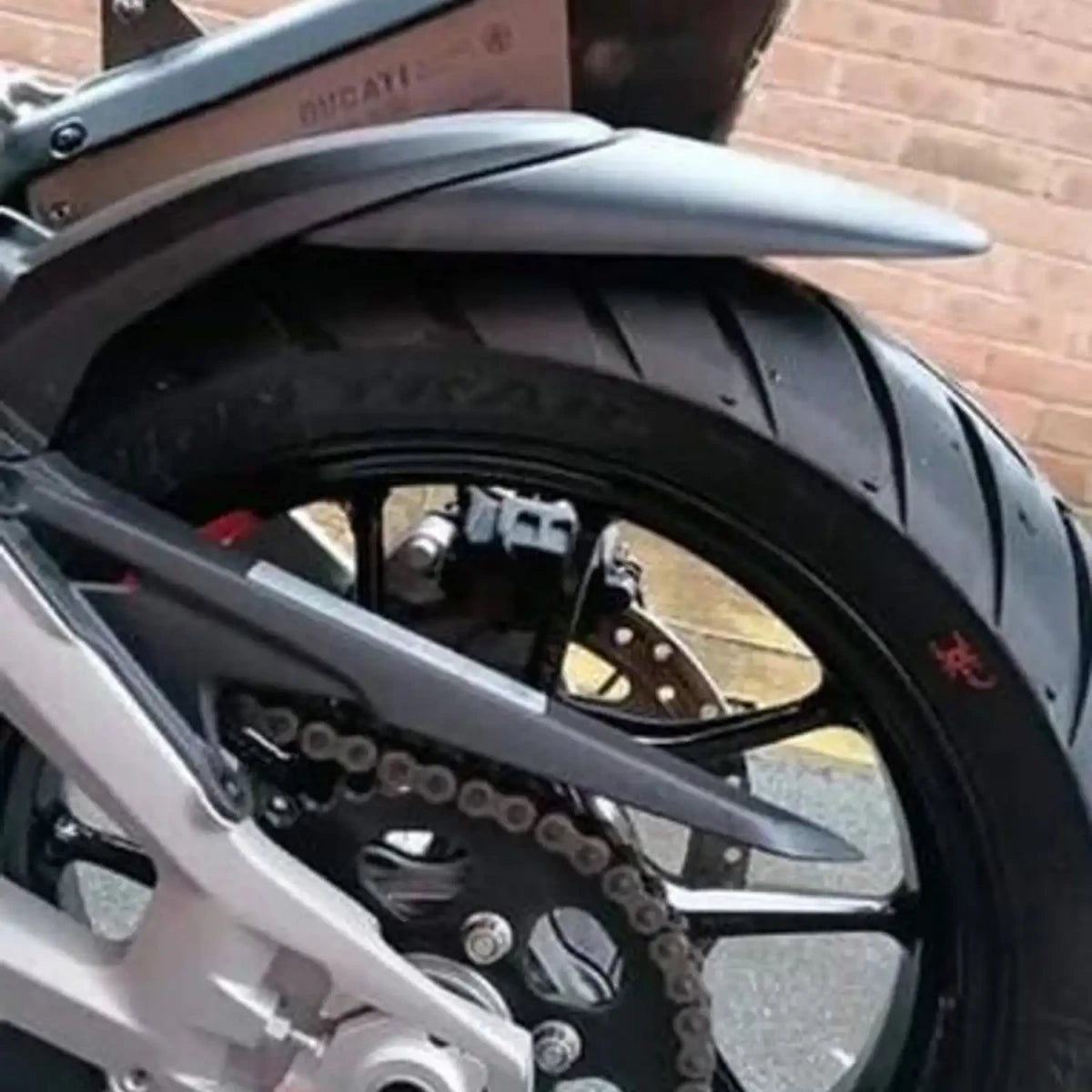R&G Hugger Extension, Matte Black, Ducati Multistrada V4 (S) 21-23
