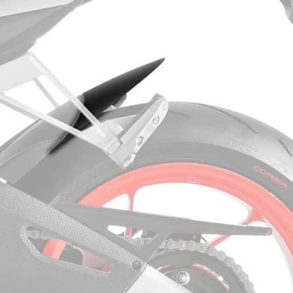 R&G Hugger Extension, Matte Black, Aprilia Tuono/RS 660 21-