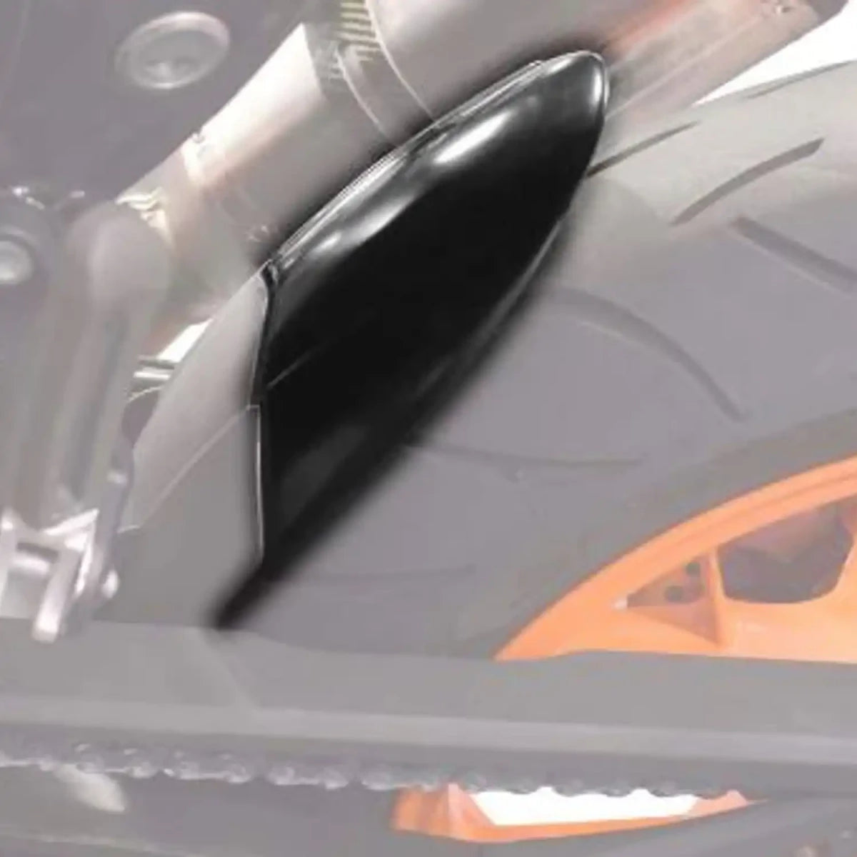 R&G Hugger Extension, Matte Black, KTM 125/390 Duke/Adventure 17-