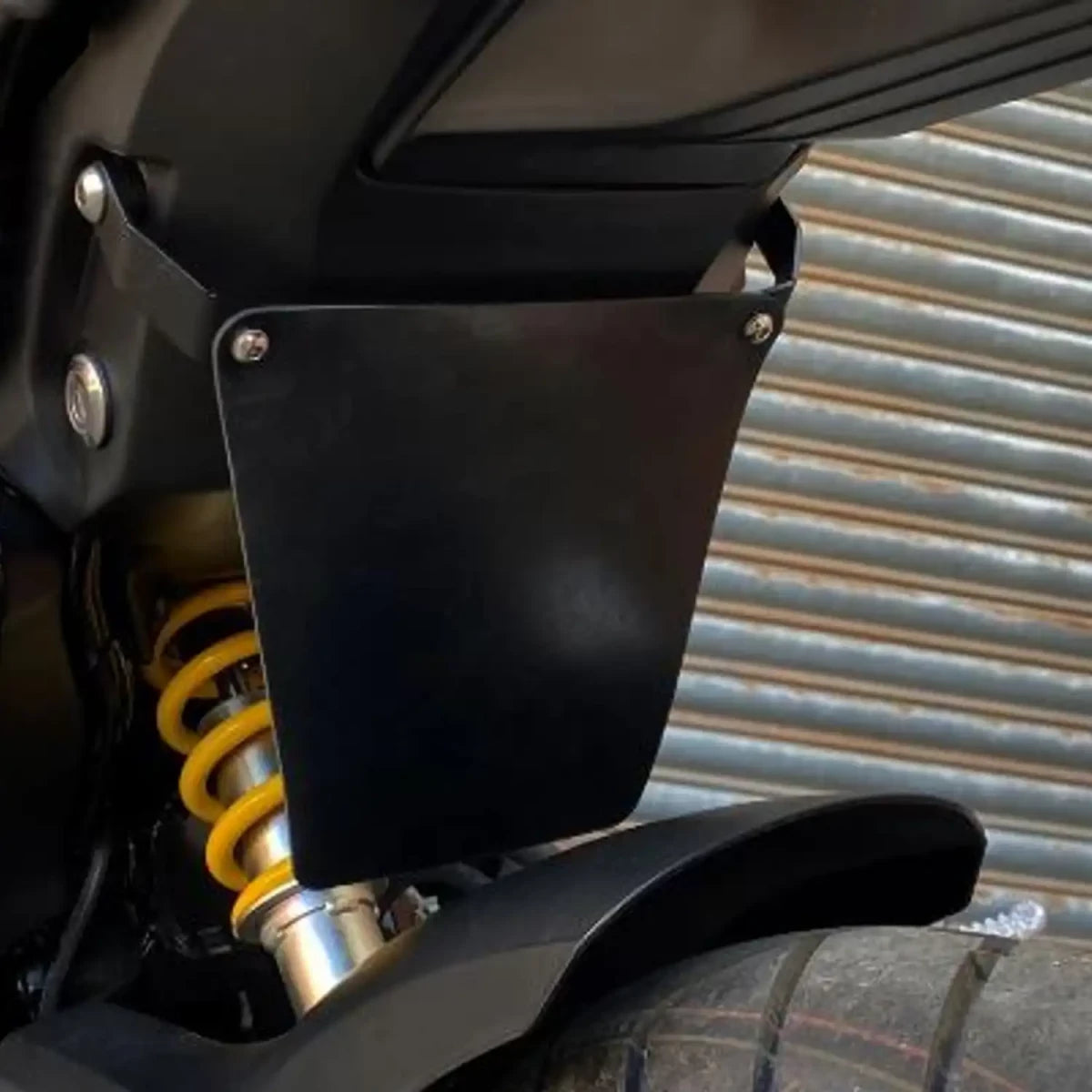 R&G Shock Shield Matte Black, Honda MSX 125 21-
