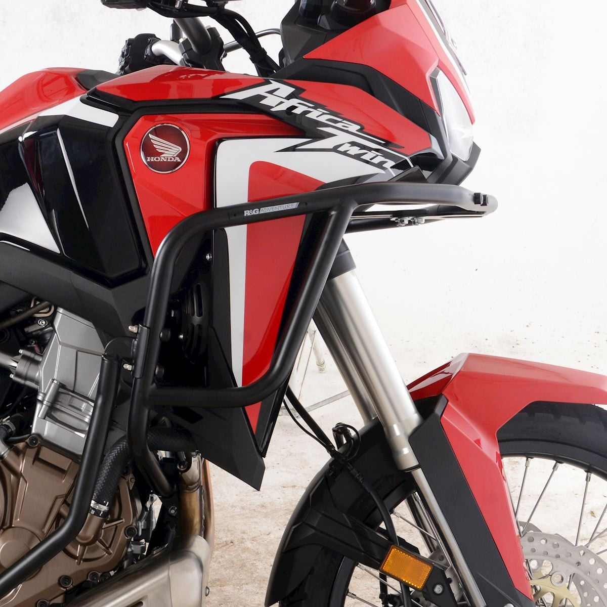 R&G Adventure Bøyler (upper), black, Honda CRF1100L Africa Twin '20-