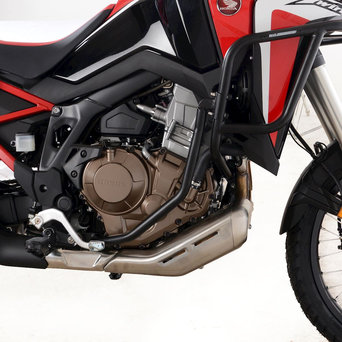 R&G Adventure Bøyler (lower), silver, Honda CRF1100L Africa Twin '20-