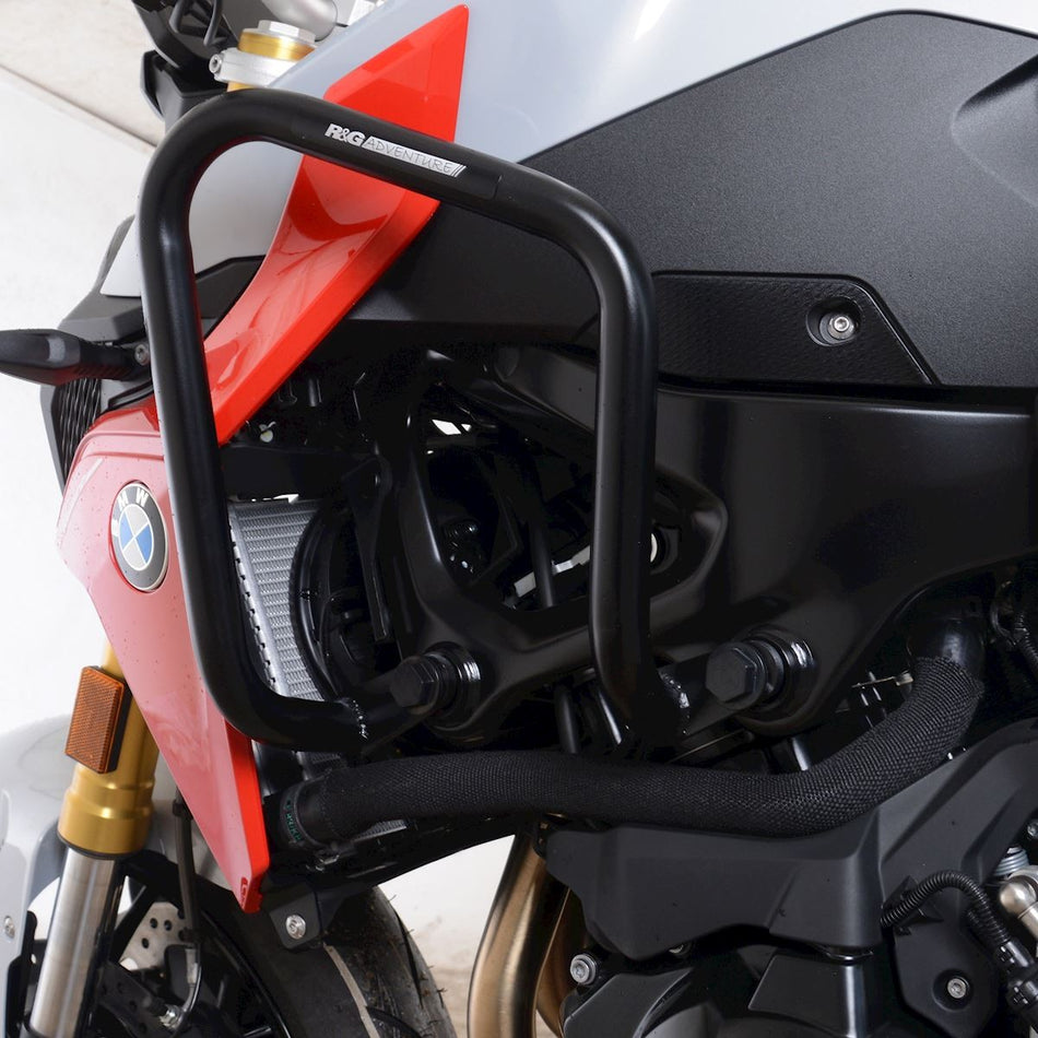 R&G Adventure Bøyler (upper), black, BMW F900R '20-