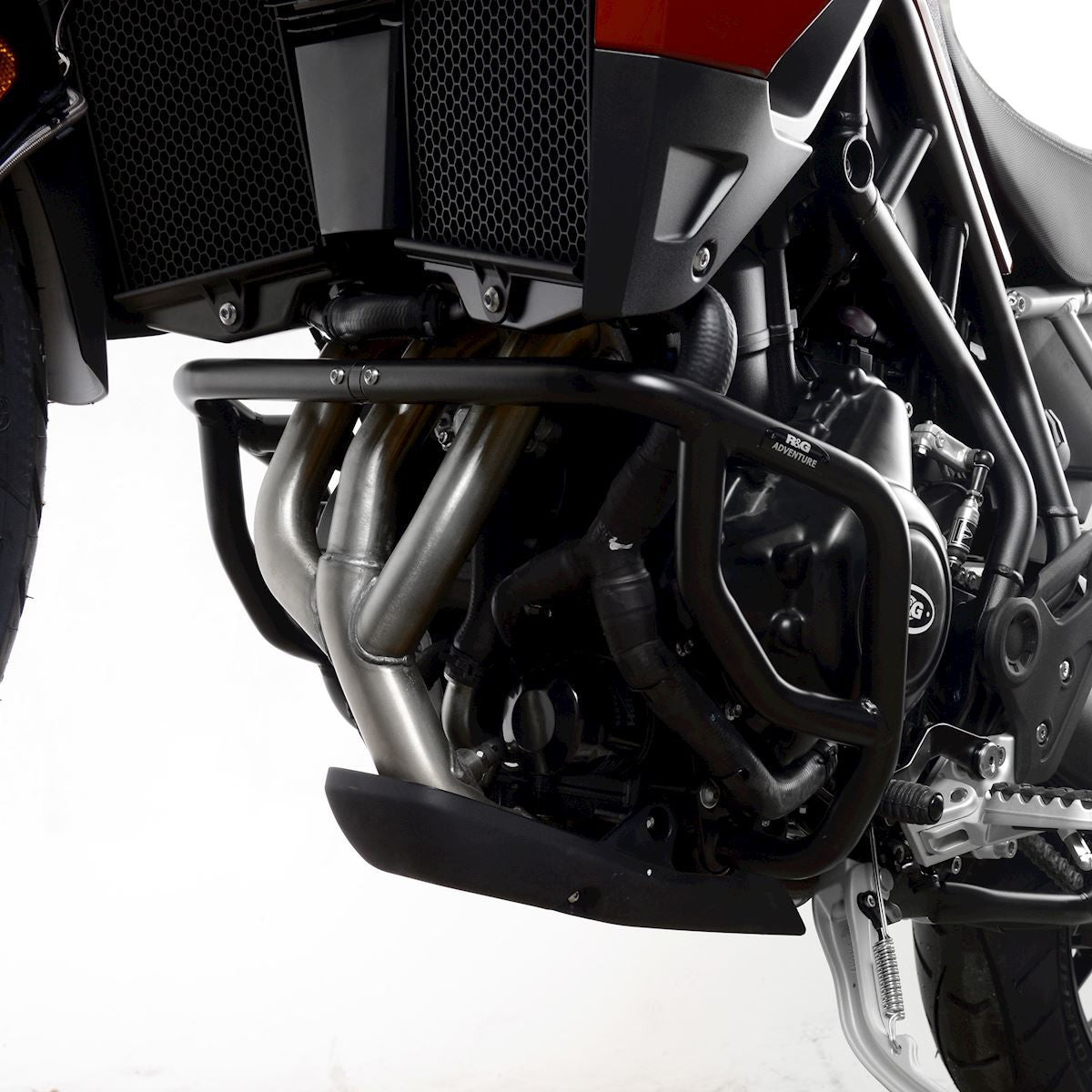 R&G Adventure Bøyler, lower, black, Triumph Tiger 900 '20- / Tiger 850 Sport '21-