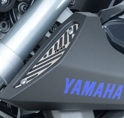 R&G Air Intake Covers, Yamaha MT-09 up to '16 (pair, stainless steel)