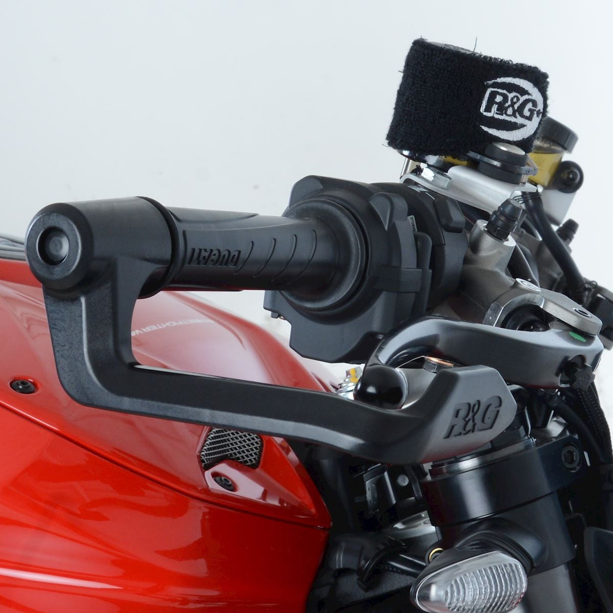 R&G Bremsehendel-Beskytter, Black, GSX-R600 '08- / GSX-R750 '08- / GSX-R1000 '09-'16 / gsx-s 950/1000 (ABS) (FA) (GT '22-) / Monster 797