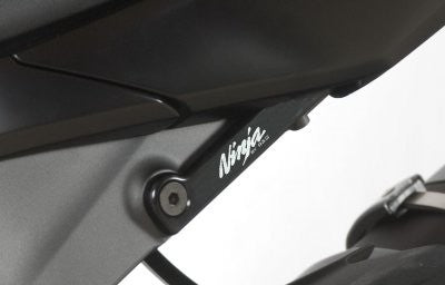 R&G Rear Footrest Plate (left side), Kawasaki ZX-6R 2009-