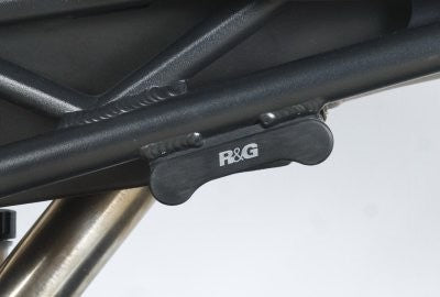 R&G Rear Footrest Plates (pair), Triumph 675 Daytona '06-'12