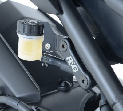 R&G Rear Footrest Plates (pair) with reservoir holder, Yamaha MT-09 '13-'20 / MT-09 Tracer / MT-09 SP '18-'20 / XSR900 '16-'21 / Tracer 900 GT