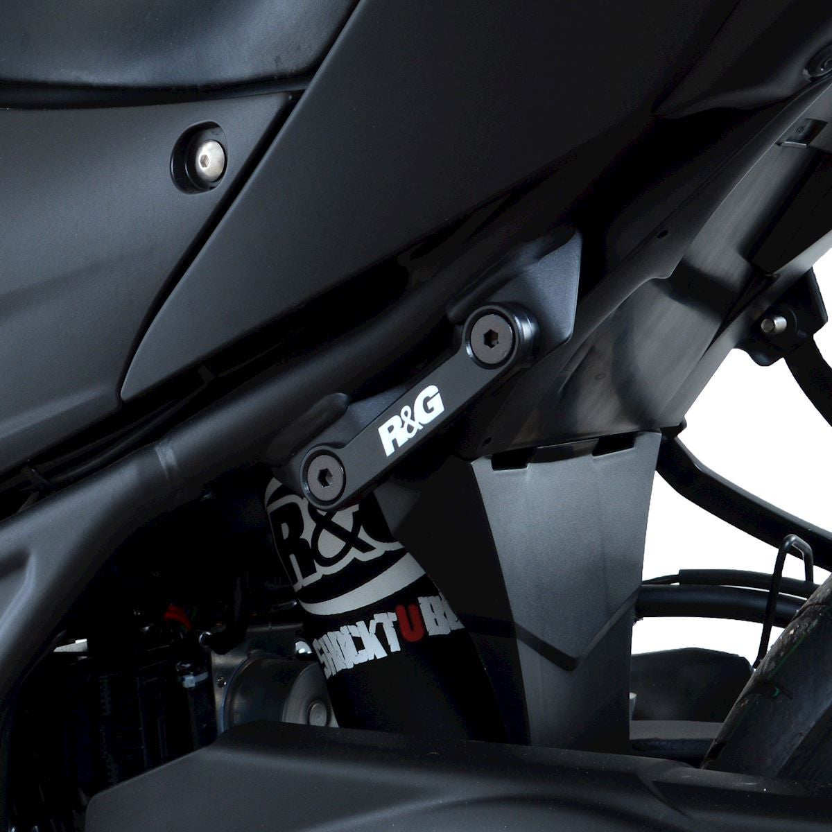 R&G Rear Footrest Plate (left side), Yamaha MT-25 / MT-03