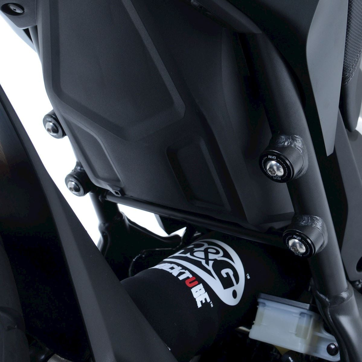 R&G Rear Footrest Blanking Plugs (single side), Honda CB1000R '21- / CB125R '18- / CB300R '18- / CB650R '19- / CBR650R '19- / Kymco VSR125i '19- / Ducati MTS V4 (S) [LHS] '21-