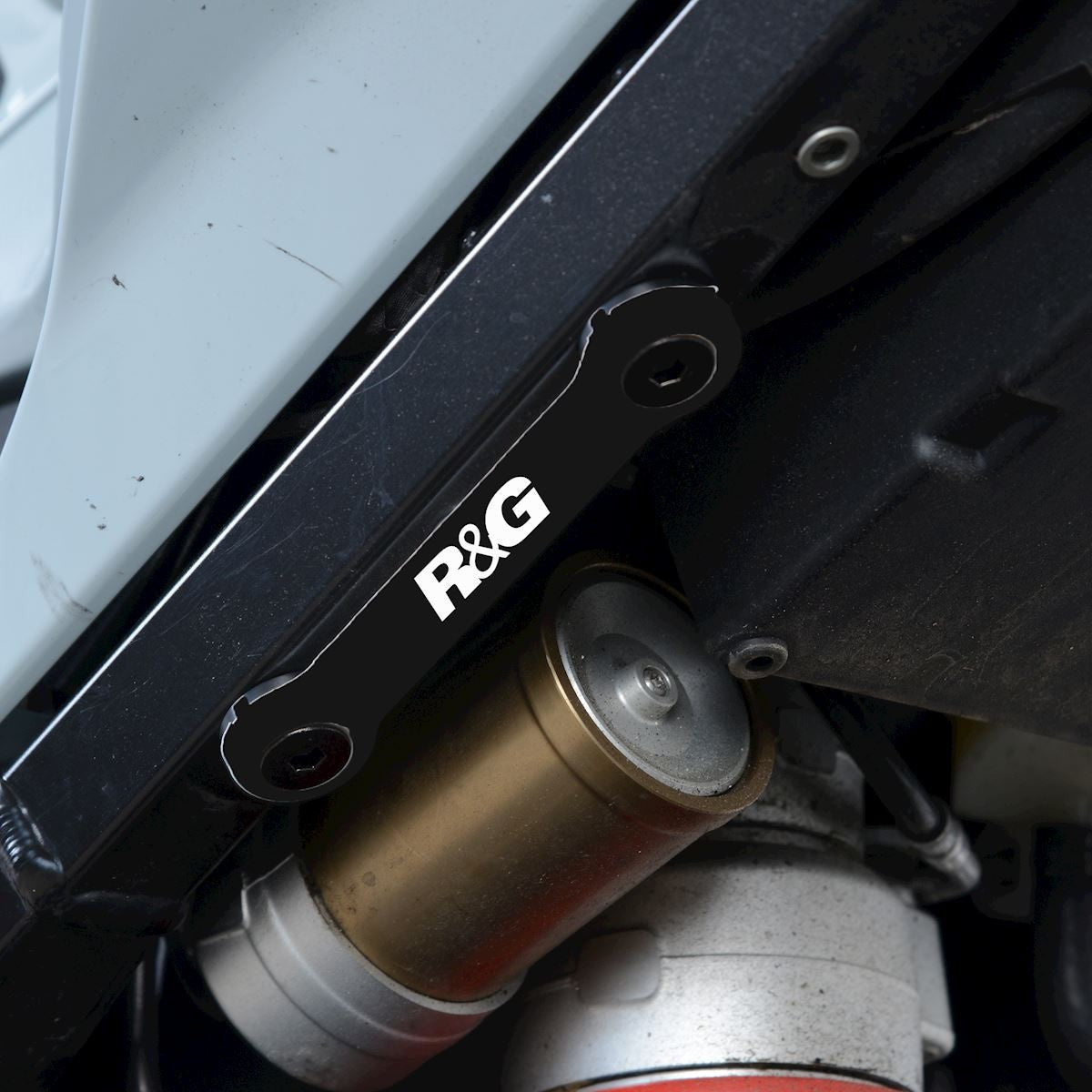 R&G Rear Footrest Plate (single), BMW S1000XR '20- (can be fitted to RHS if no hanger used)