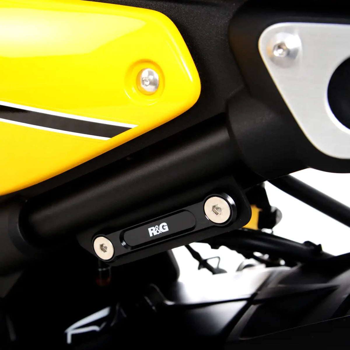 R&G Rear Footrest Plate (single, LHS), KTM RC390/200/125 '22-