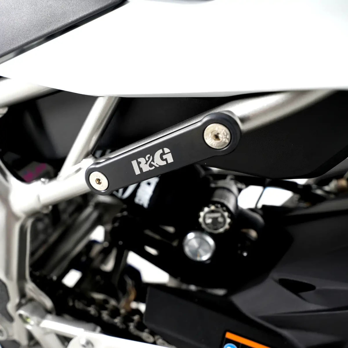R&G Rear Footrest Blanking Plate (LHS) Kawasaki ZX-4RR 24-