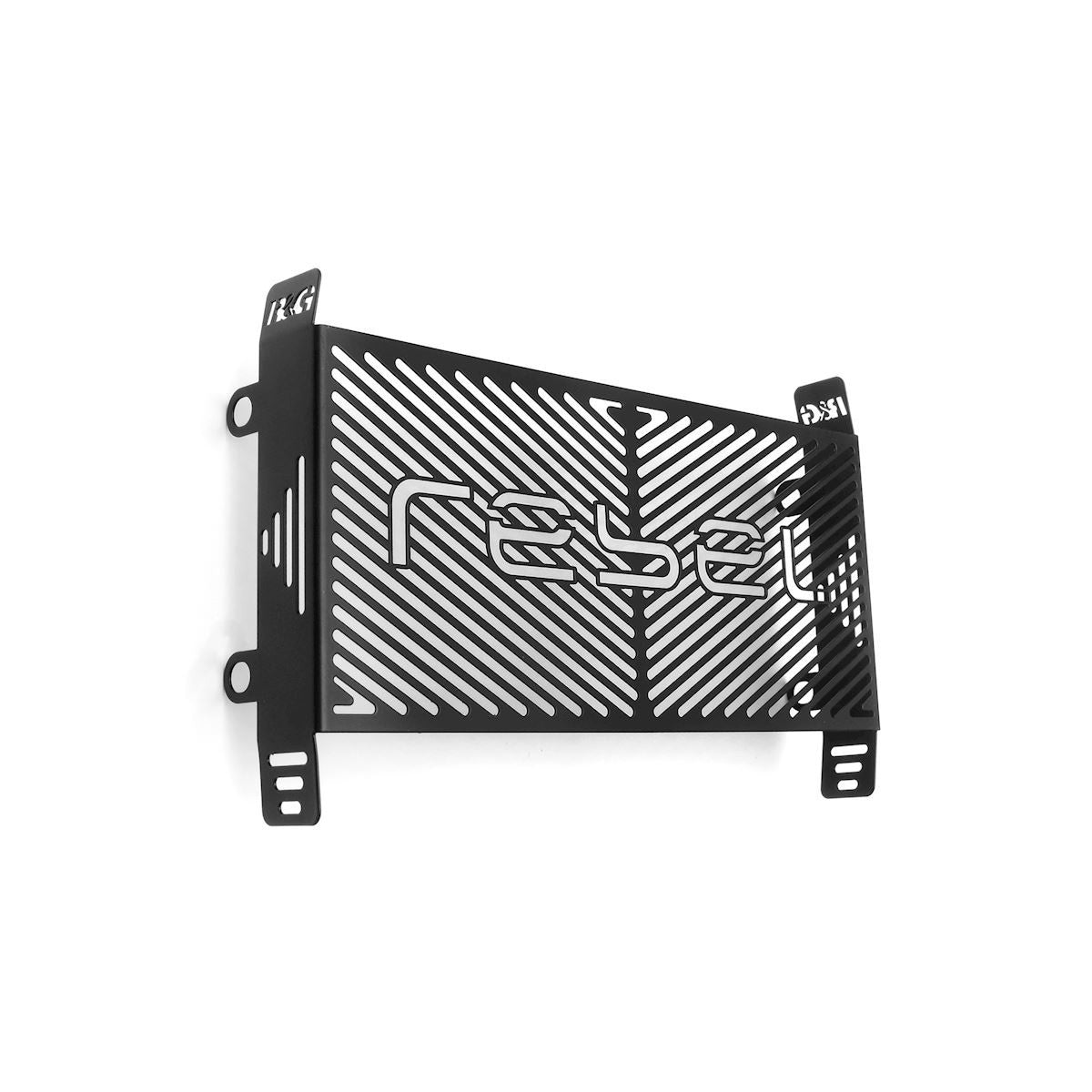 R&G Branded Radiator Guard, stainless - Honda CMX500 Rebel (S) '17-