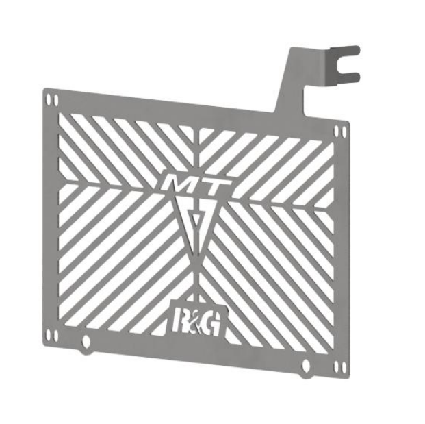 R&G Branded Radiator Guard, stainless - Yamaha MT-125 '20-
