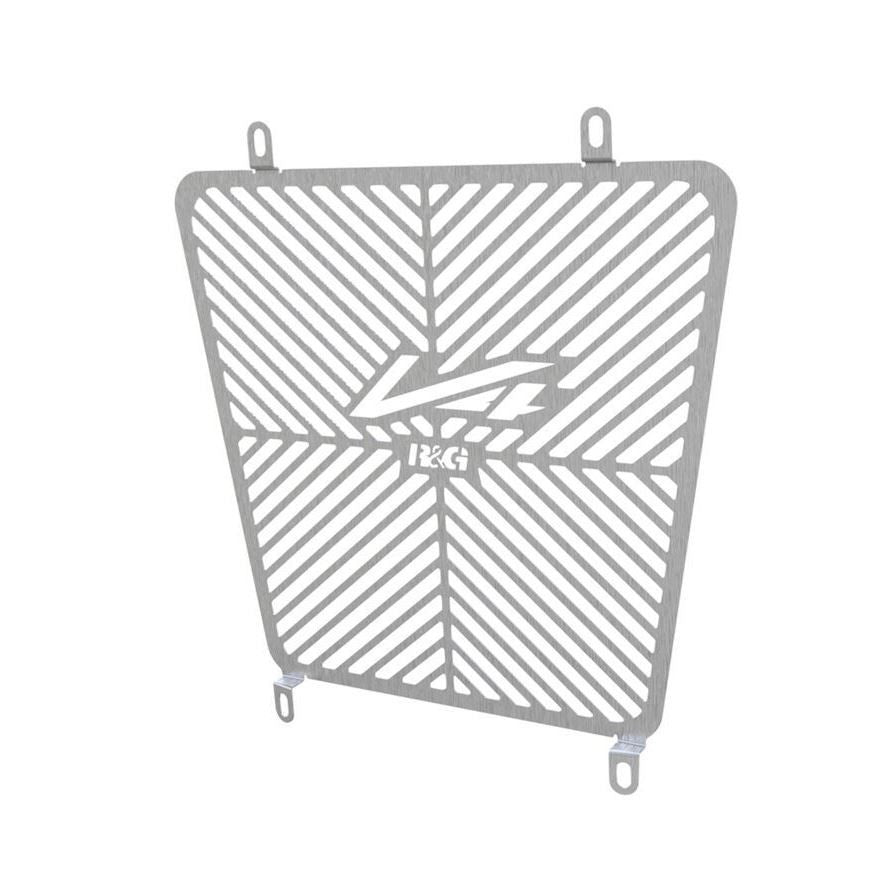 R&G Branded Radiator Guard, Aprilia V4 Tuono 1100 (Factory) '15- / RSV4 1100 (Factory) '19- / RSV4 rr/rf '15-'18