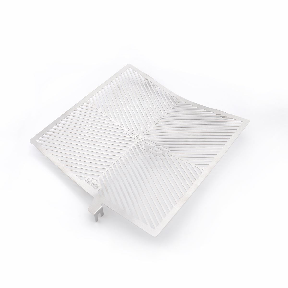R&G Branded Radiator Guard, (silver stainless), Triumph Speed Triple 1200 RS '21-