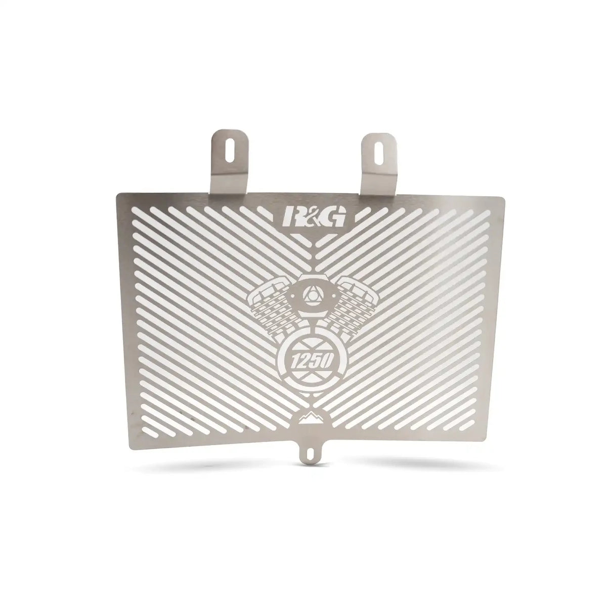 R&G Branded Radiator Guard, (silver stainless), HD Pan America 1250 21-