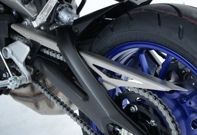 R&G Aluminium Kjedeføring, Silver, Yamaha MT-09 up to '16 / MT-09 Tracer / MT-09 SP '18-'20 / XSR900