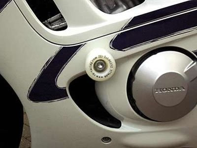 R&G Crash Protector White - Honda CBR600 '95-'98 (steel frame)