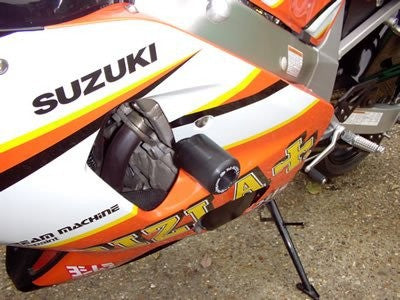 R&G Crash Protector White- Suzuki GSXR600 '00-'03