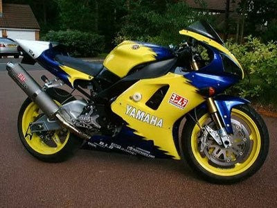 R&G Crash Protectors White - Yamaha YZF-R1 '98-'99