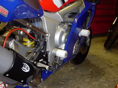 R&G Crash Protector Black - Yamaha YZF-R6 '99-'02