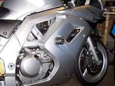 R&G Crash Protectors, Suzuki SV650 K3- (fully faired with Suzuki lowers)