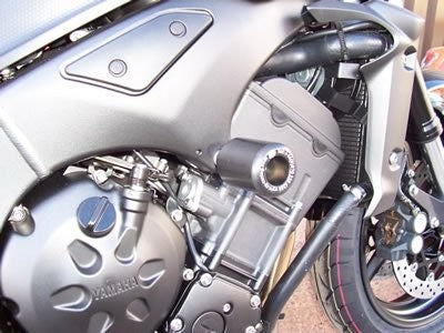 R&G Crash Protectors Black - Yamaha FZ-1 / Fazer 1000 '06