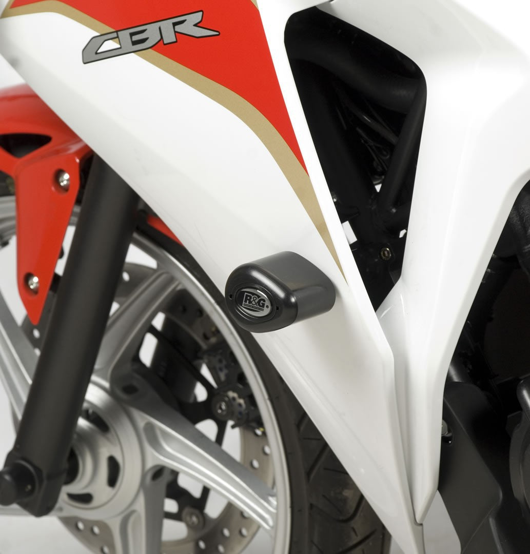 R&G Aero Crash Protectors, Honda CBR250R '11- , WK SP 250 faired (SP 50 & SP125 deleted)
