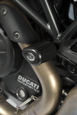 R&G Aero Crash Protectors, Ducati Diavel / Diavel Strada (NOT x-diavel [see CP0401BL])
