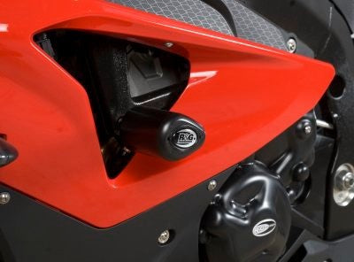 R&G Aero Crash Protectors (white), BMW S1000RR 2012-2014