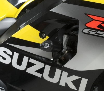 R&G Aero Crash Protectors, white, Suzuki GSX-R600/750 K4-K5